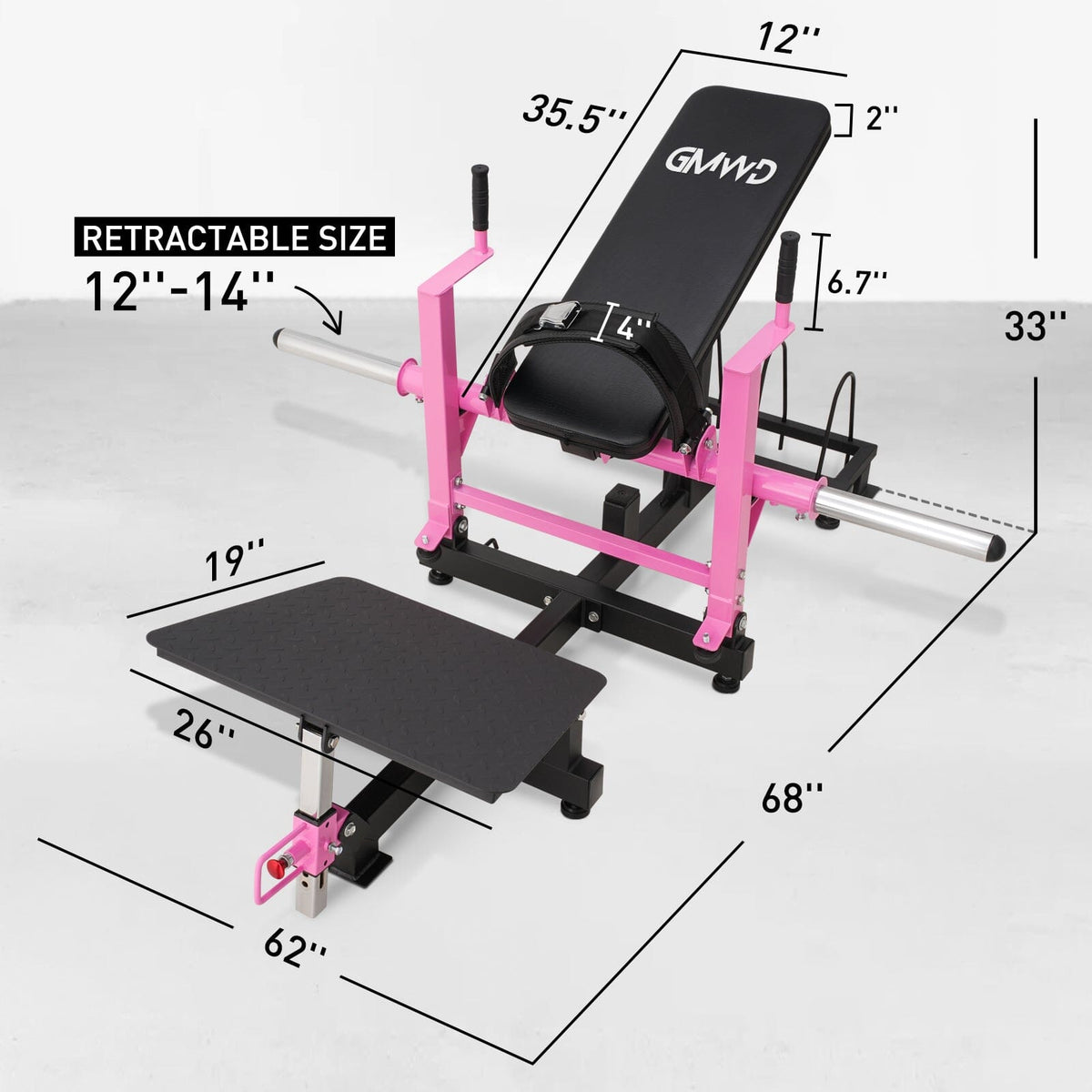 Hip Thrust Machine JTTQ 2.0 syedee