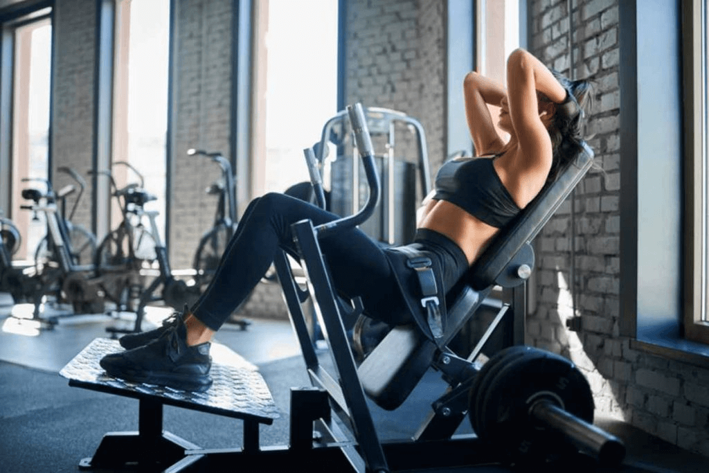 Syedee hip thrust machine:  Add the glutes size, Reduce Back and Neck Strain