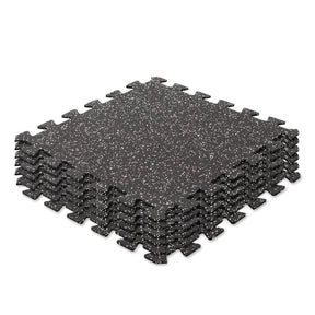 100% Rubber Mats 6 Tiles/ 24sqft SyedeeFitness 