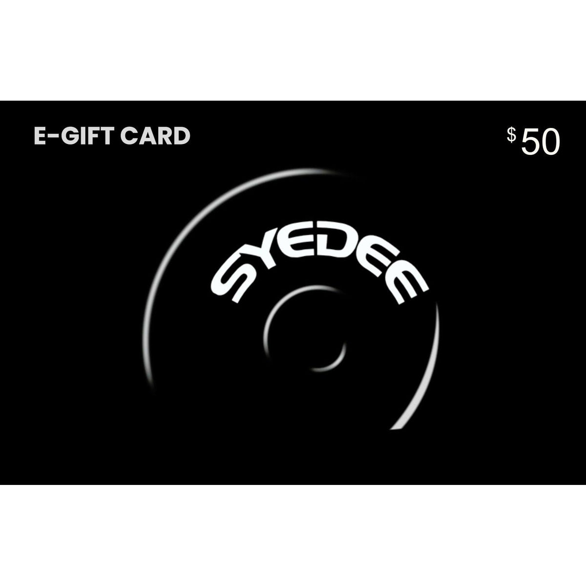 Syedee Fitness Gift Card syedee $50.00 