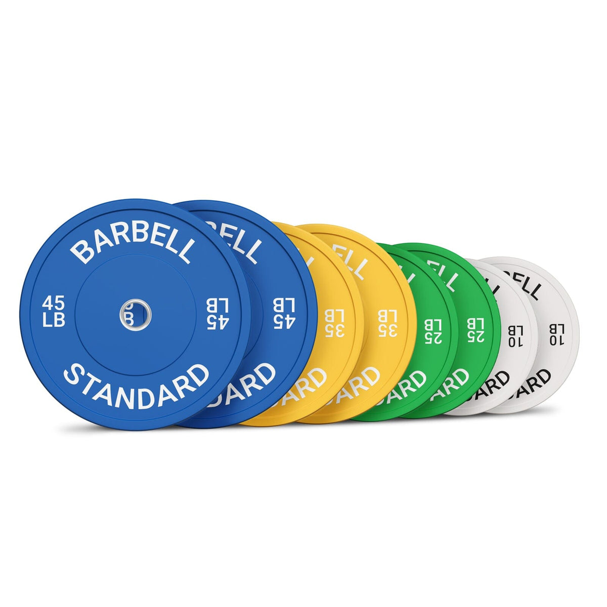 Color Bumper Plates 230 lbs Set syedee 230 lbs Set 
