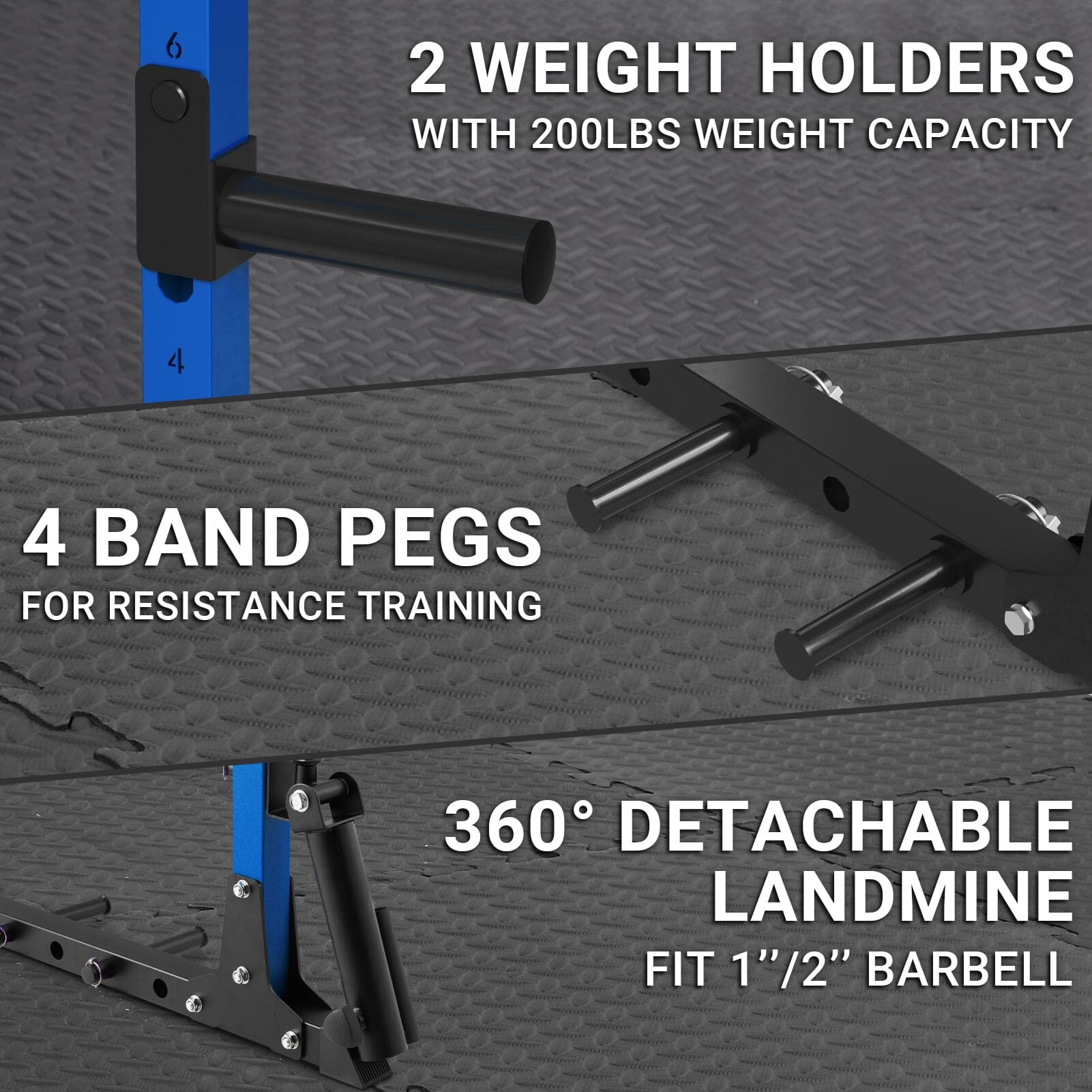 Power Cage With Lat Pulldown 1200lbs Capacity C2 / C3