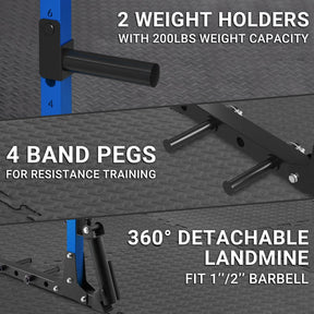 Power Cage With Lat Pulldown 1200lbs Capacity C2 / C3