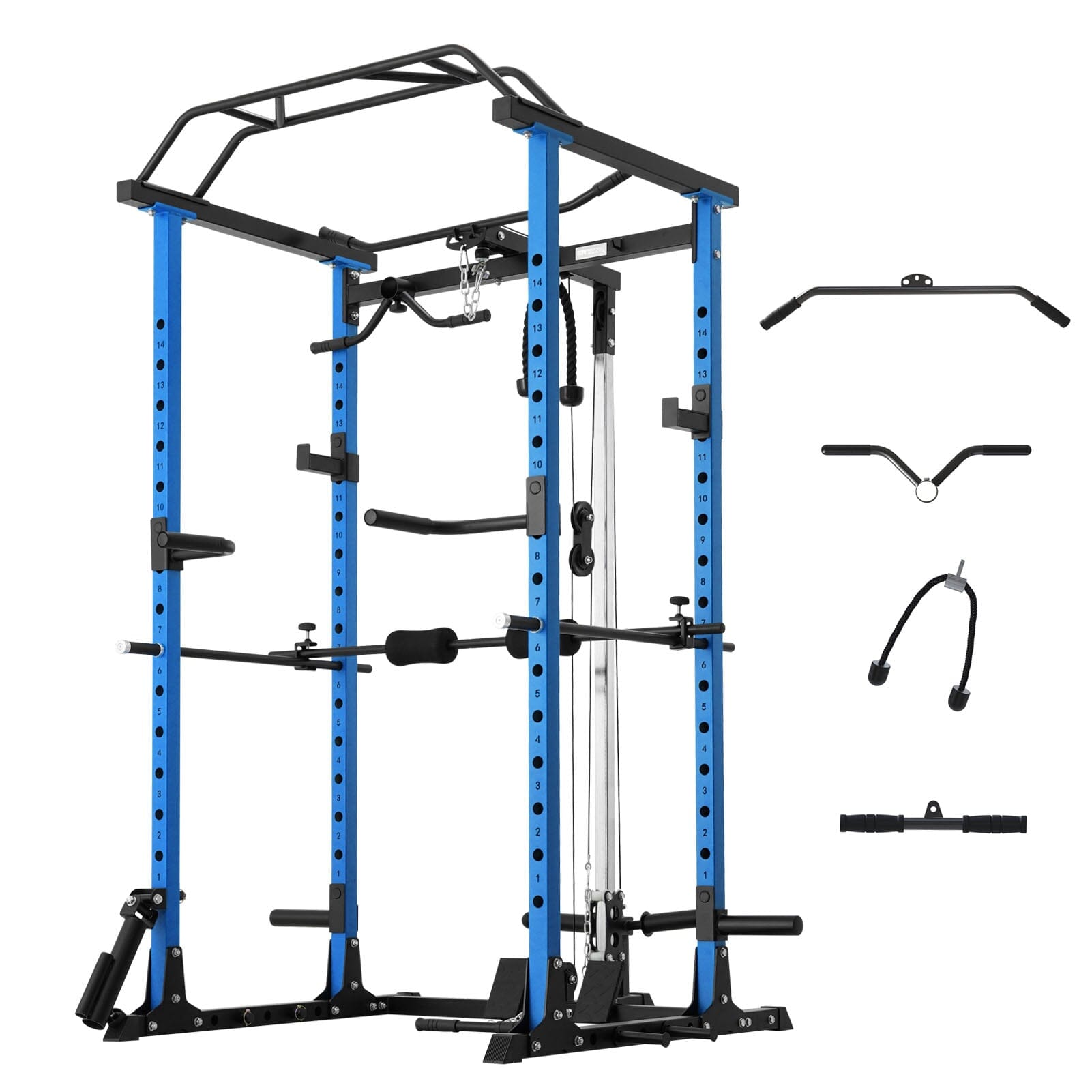 Power Cage With Lat Pulldown 1200lbs Capacity C2 / C3