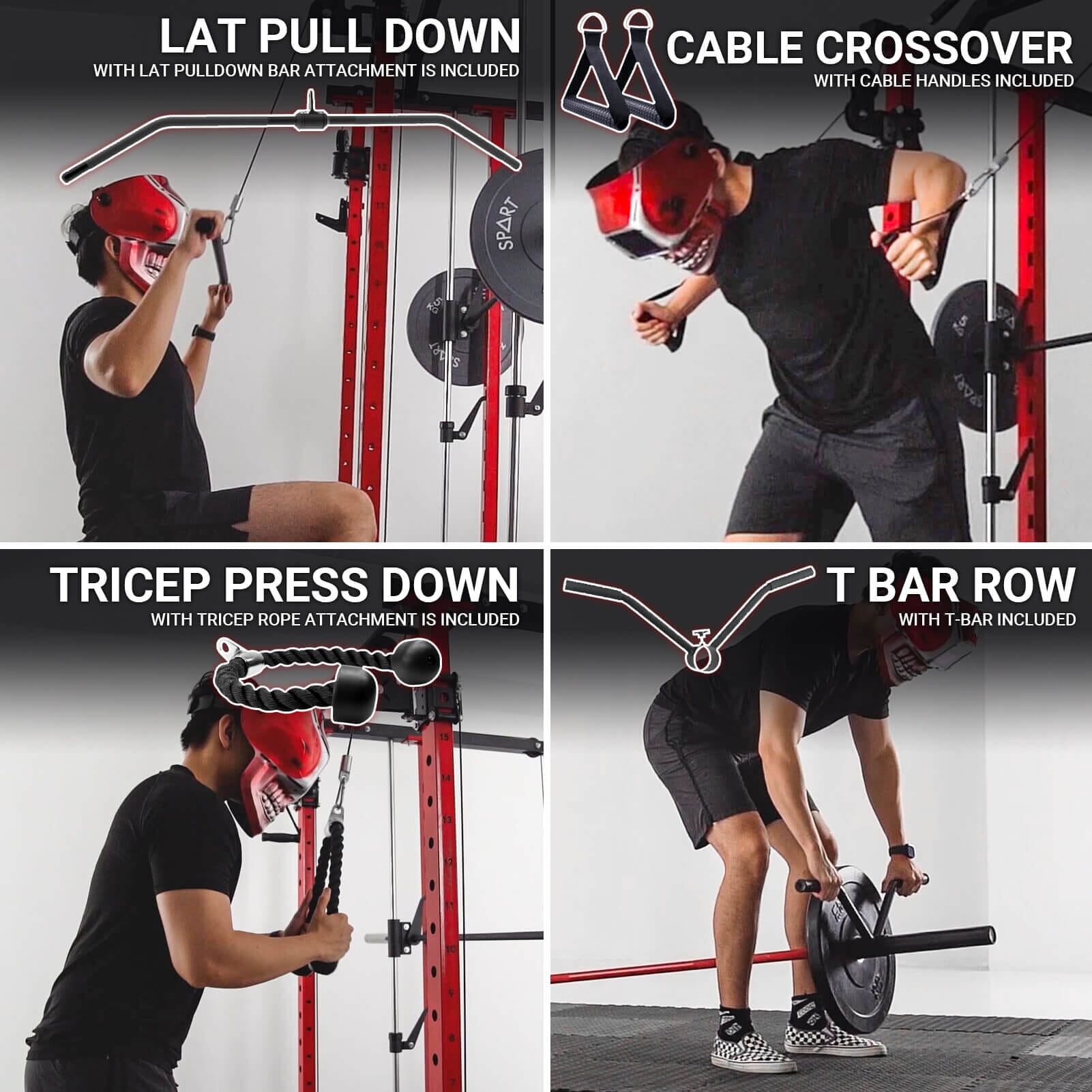 ERKANG Smith Machine With Cable Crossover H10 SyedeeFitness 