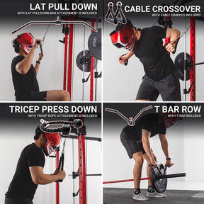 ERKANG Smith Machine With Cable Crossover H10 SyedeeFitness 