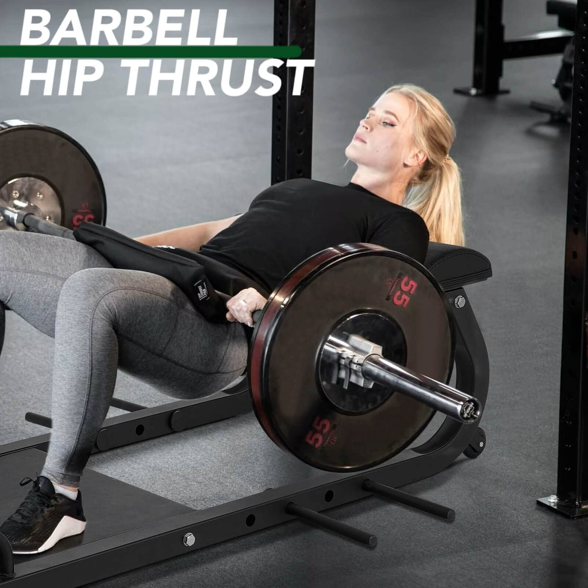 HIP Thrust Machine Bench Platform syedeegym 