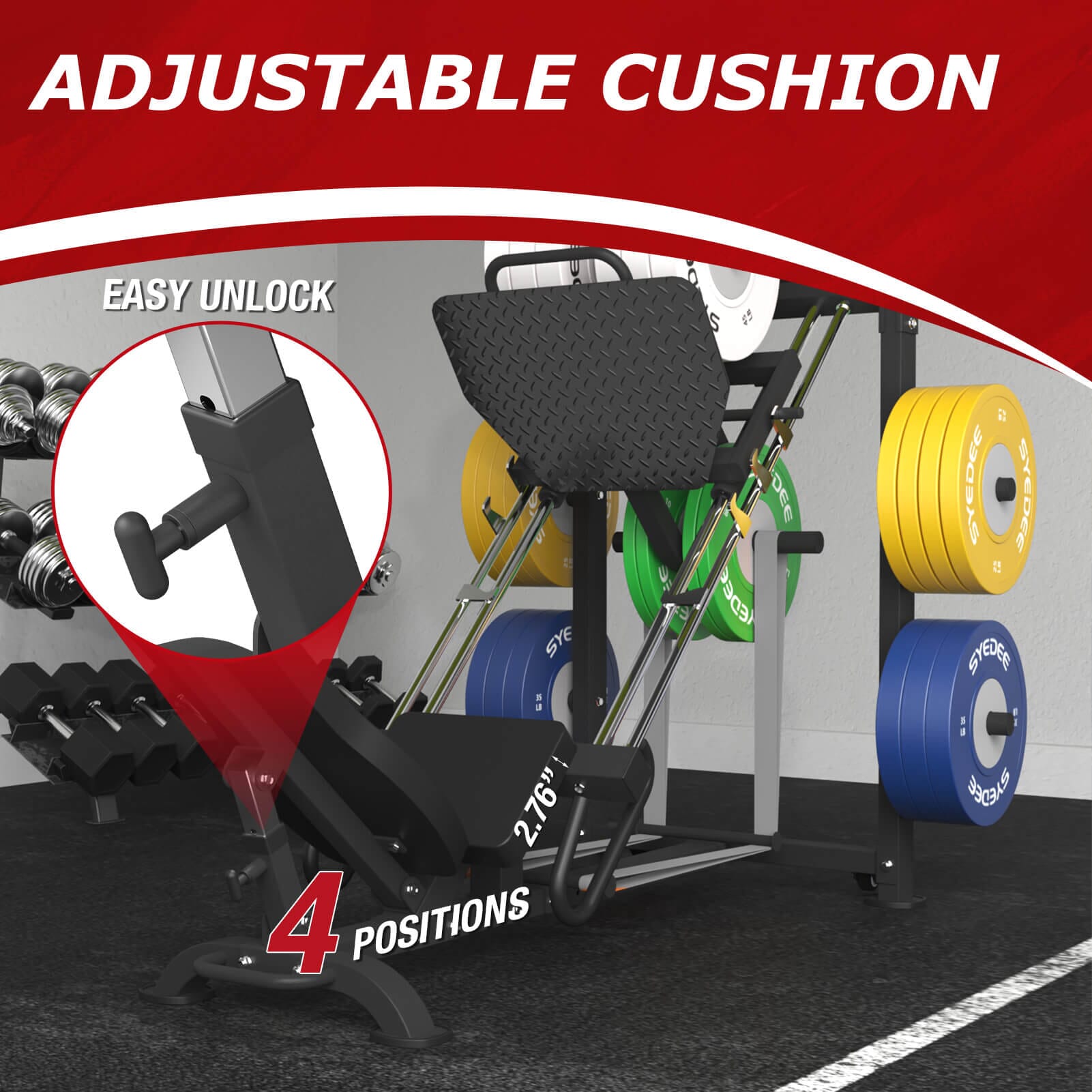 Leg Press Machine DD00 syedeegym 