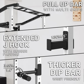 Power Cage With Lat Pulldown 1200lbs Capacity C2 / C3
