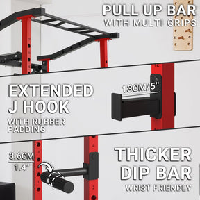 Power Cage With Lat Pulldown 1200lbs Capacity C2 / C3
