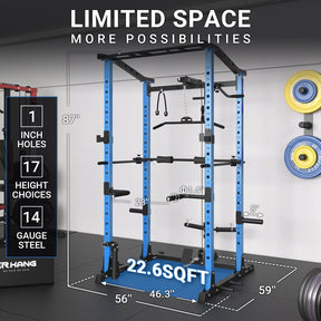 Power Cage With Lat Pulldown 1200lbs Capacity C2 / C3