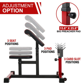 Preacher Curl Bench MSD syedeegym 