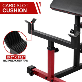 Syedee MSD Preacher Curl Bench syedeegym 