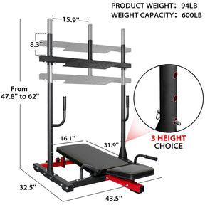 Vertical Leg Press Machine syedeegym 
